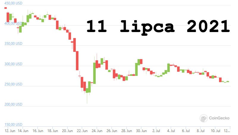 Chia coins - sytuacja rynkowa na dzień 11 lipca 2021 roku.